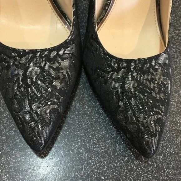 Jessica Simpson Black Lace Heels - Picture 4 of 14